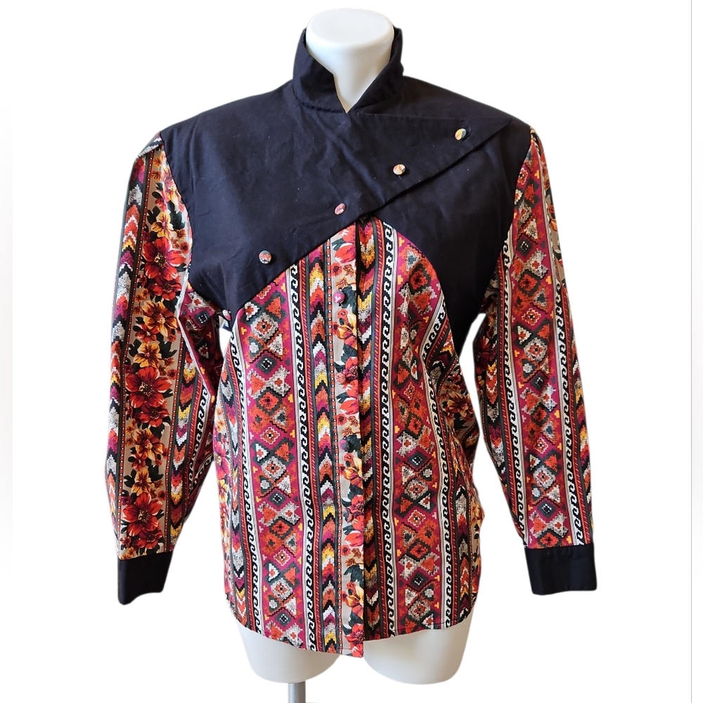 Wrangler Women's Vintage Aztec Print top